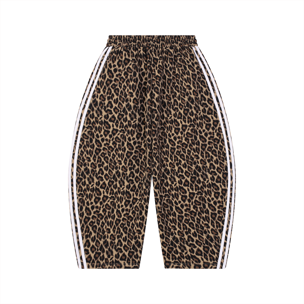 Known by Name Leopard Barrel-Leg Pants — John 10:3