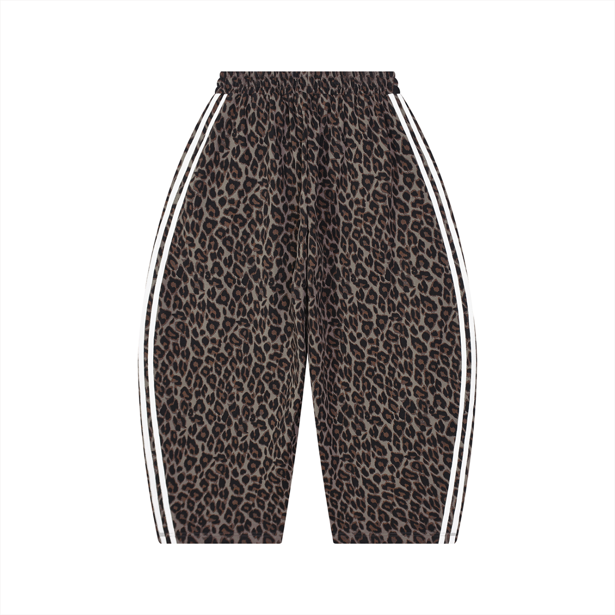 Known by Name Leopard Barrel-Leg Pants — John 10:3